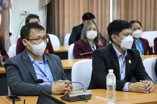 23. วันพุธที่ 16 พ.ย. 65 รศ.ดร.บัณฑิต ฉัตรวิโรจน์ คณบดีคณะครุศาสตร์ พร้อมด้วยคณะผู้บริหาร คณาจารย์ เจ้าหน้าที่บุคลากรครุศาสตร์ ร่วมต้อนรับคณะศึกษาดูงานจาก Provincial Teacher Training College Cambodia