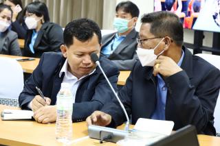 41. วันพุธที่ 16 พ.ย. 65 รศ.ดร.บัณฑิต ฉัตรวิโรจน์ คณบดีคณะครุศาสตร์ พร้อมด้วยคณะผู้บริหาร คณาจารย์ เจ้าหน้าที่บุคลากรครุศาสตร์ ร่วมต้อนรับคณะศึกษาดูงานจาก Provincial Teacher Training College Cambodia