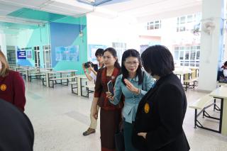 69. วันพุธที่ 16 พ.ย. 65 รศ.ดร.บัณฑิต ฉัตรวิโรจน์ คณบดีคณะครุศาสตร์ พร้อมด้วยคณะผู้บริหาร คณาจารย์ เจ้าหน้าที่บุคลากรครุศาสตร์ ร่วมต้อนรับคณะศึกษาดูงานจาก Provincial Teacher Training College Cambodia