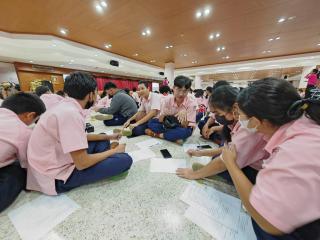 5. กิจกรรมเตรียมความพร้อมสู่โลกกว้างและสานสัมพันธ์สำหรับนักเรียนระดับชั้นมัธยมศึกษาปีที่ 4 โรงเรียนวัชรวิทยา
