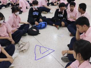 111. กิจกรรมเตรียมความพร้อมสู่โลกกว้างและสานสัมพันธ์สำหรับนักเรียนระดับชั้นมัธยมศึกษาปีที่ 4 โรงเรียนวัชรวิทยา