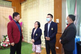 6. บรรยากาศการแสดงความยินดีกับการย้ายดำรงตำแหน่งผู้อำนวยการโรงเรียนกำแพงเพชรพิทยาคม