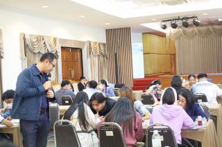 39. กิจกรรมพัฒนาทักษะการสอนและความเป็นครูของนักศึกษาหลักสูตรประกาศนีบัตรบัณฑิต สาขาวิชาชีพครู