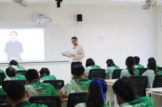 23. อบรมพัฒนาภาษาอังกฤษให้กับนักศึกษาวิทยาลัยเกษตรและเทคโนโลยีตาก