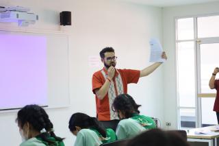 39. อบรมพัฒนาภาษาอังกฤษให้กับนักศึกษาวิทยาลัยเกษตรและเทคโนโลยีตาก
