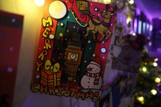 90. กิจกรรมวันคริสต์มาส โปรแกรมวิชาภาษาอังกฤษ "Christmas in wonderland"
