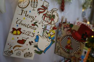 96. กิจกรรมวันคริสต์มาส โปรแกรมวิชาภาษาอังกฤษ "Christmas in wonderland"