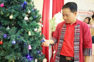 108. กิจกรรมวันคริสต์มาส โปรแกรมวิชาภาษาอังกฤษ "Christmas in wonderland"
