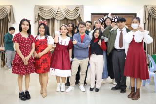 122. กิจกรรมวันคริสต์มาส โปรแกรมวิชาภาษาอังกฤษ "Christmas in wonderland"