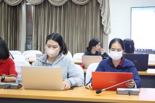22. กิจกรรมการอบรมเชิงปฏิบัติการการเขียนบทความวิจัย