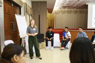 47. กิจกรรมอบรมเชิงปฏิบัติการโครงการภาษาอังกฤษสื่อสารสำหรับครูในศตวรรษที่ 21