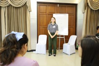 53. กิจกรรมอบรมเชิงปฏิบัติการโครงการภาษาอังกฤษสื่อสารสำหรับครูในศตวรรษที่ 21