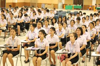 36. กิจกรรมพัฒนานักศึกษาครูรายชั้นปี คุณธรรม จริยธรรม และความเป็นครู (ครูดี) ชั้นปีที่ 1