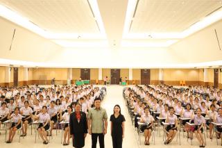 39. กิจกรรมพัฒนานักศึกษาครูรายชั้นปี คุณธรรม จริยธรรม และความเป็นครู (ครูดี) ชั้นปีที่ 1