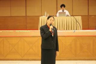 56. กิจกรรมพัฒนานักศึกษาครูรายชั้นปี คุณธรรม จริยธรรม และความเป็นครู (ครูดี) ชั้นปีที่ 1