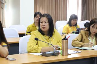 6. กิจกรรมการจัดการความรู้ เรื่องการพัฒนางานบริการและขับเคลื่อนนโยบายร่วมกับกองกลาง สำนักงานอธิการบดี