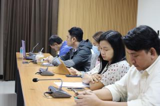 34. กิจกรรมการจัดการความรู้ เรื่องการพัฒนางานบริการและขับเคลื่อนนโยบายร่วมกับกองกลาง สำนักงานอธิการบดี