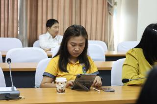 35. กิจกรรมการจัดการความรู้ เรื่องการพัฒนางานบริการและขับเคลื่อนนโยบายร่วมกับกองกลาง สำนักงานอธิการบดี