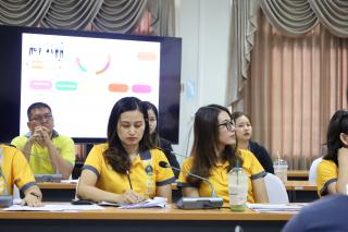 40. กิจกรรมการจัดการความรู้ เรื่องการพัฒนางานบริการและขับเคลื่อนนโยบายร่วมกับกองกลาง สำนักงานอธิการบดี