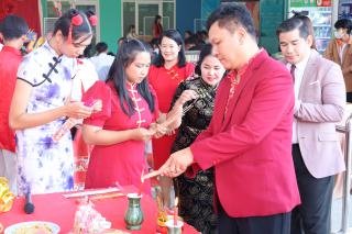 85. กิจกรรมงานตรุษจีน โปรแกรมวิชาภาษาจีน