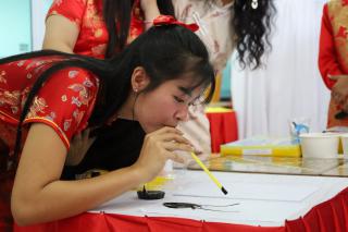 121. กิจกรรมงานตรุษจีน โปรแกรมวิชาภาษาจีน