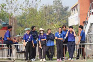 14. บรรยากาศการสอบสัมภาษณ์นักศึกษา หลักสูตรครุศาสตรบัณฑิต รอบ2