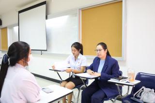 54. บรรยากาศการสอบสัมภาษณ์นักศึกษา หลักสูตรครุศาสตรบัณฑิต รอบ2