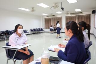 55. บรรยากาศการสอบสัมภาษณ์นักศึกษา หลักสูตรครุศาสตรบัณฑิต รอบ2