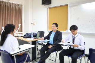 57. บรรยากาศการสอบสัมภาษณ์นักศึกษา หลักสูตรครุศาสตรบัณฑิต รอบ2
