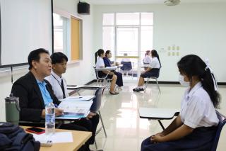 61. บรรยากาศการสอบสัมภาษณ์นักศึกษา หลักสูตรครุศาสตรบัณฑิต รอบ2