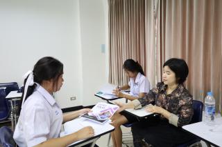 62. บรรยากาศการสอบสัมภาษณ์นักศึกษา หลักสูตรครุศาสตรบัณฑิต รอบ2