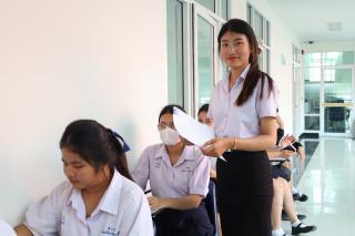 65. บรรยากาศการสอบสัมภาษณ์นักศึกษา หลักสูตรครุศาสตรบัณฑิต รอบ2