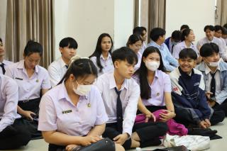 22. ชี้แจงนักศึกษาก่อนเตรียมออกฝึกประสบการณ์วิชาชีพครู