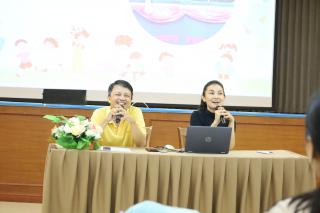 2. การอบรมเชิงปฏิบัติการ "มหัศจรรย์การอ่านเพื่อพัฒนาทักษะพื้นฐานแห่งการเรียนรู้สำหรับเด็กปฐมวัย"