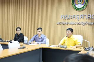 17. ประชุมคณาจารย์เพื่อเตรียมการจัดงานปัจฉิมนักศึกษาครุศาสตรบัณฑิต