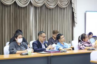 23. ประชุมคณาจารย์เพื่อเตรียมการจัดงานปัจฉิมนักศึกษาครุศาสตรบัณฑิต