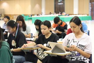 38. กิจกรรมการอบรมเตรียมความพร้อมการสอบบรรจุเข้ารับราชการครู สำหรับนักศึกษาชั้นปีที่ 4 หลักสูตรครุศาสตรบัณฑิต