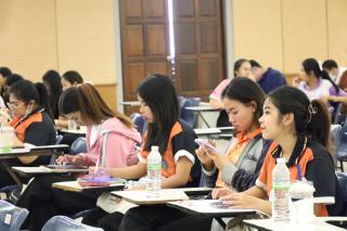 95. กิจกรรมการอบรมเตรียมความพร้อมการสอบบรรจุเข้ารับราชการครู สำหรับนักศึกษาชั้นปีที่ 4 หลักสูตรครุศาสตรบัณฑิต