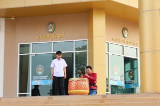 8. การฝึกซ้อมการแสดงในงานราตรีสีฟ้า