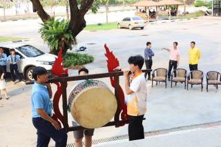 12. การฝึกซ้อมการแสดงในงานราตรีสีฟ้า