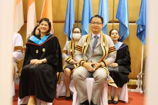 44. พิธีปัจฉิมนิเทศนักศึกษาหลักสูตรประกาศนียบัตรบัณฑิต สาขาวิชาชีพครู ประจำปีการศึกษา 2565