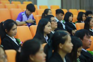 203. พิธีปัจฉิมนิเทศนักศึกษาหลักสูตรประกาศนียบัตรบัณฑิต สาขาวิชาชีพครู ประจำปีการศึกษา 2565