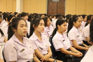 19. ปฐมนิเทศนักศึกษาก่อนออกฝึกประสบการณ์วิชาชีพครู ขั้นปฏิบัติงานวิชาชีพครูระหว่างเรียน 1 - 2