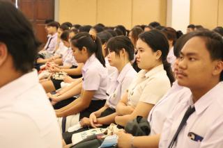 20. ปฐมนิเทศนักศึกษาก่อนออกฝึกประสบการณ์วิชาชีพครู ขั้นปฏิบัติงานวิชาชีพครูระหว่างเรียน 1 - 2