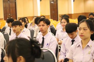 39. ปฐมนิเทศนักศึกษาก่อนออกฝึกประสบการณ์วิชาชีพครู ขั้นปฏิบัติงานวิชาชีพครูระหว่างเรียน 1 - 2
