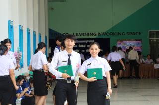 214. พิธีมอบใบประกาศนียบัตร และปัจฉิมนิเทศ นักศึกษาหลักสูตรครุศาสตรบัณฑิต ประจำปีการศึกษา 2566