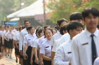 54. พิธีมอบใบประกาศนียบัตร และปัจฉิมนิเทศ นักศึกษาหลักสูตรครุศาสตรบัณฑิต ประจำปีการศึกษา 2566