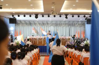 147. พิธีมอบใบประกาศนียบัตร และปัจฉิมนิเทศ นักศึกษาหลักสูตรครุศาสตรบัณฑิต ประจำปีการศึกษา 2566