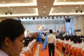 148. พิธีมอบใบประกาศนียบัตร และปัจฉิมนิเทศ นักศึกษาหลักสูตรครุศาสตรบัณฑิต ประจำปีการศึกษา 2566