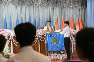 160. พิธีมอบใบประกาศนียบัตร และปัจฉิมนิเทศ นักศึกษาหลักสูตรครุศาสตรบัณฑิต ประจำปีการศึกษา 2566
